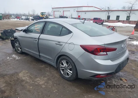 2020 Hyundai Elantra Sel z USA, uszkodzony, nr VIN 5NPD84LF2LH577735